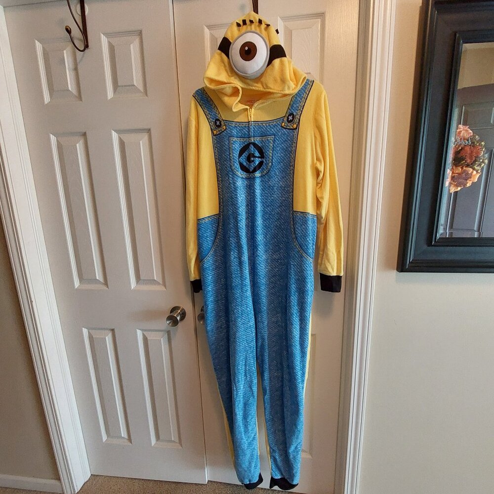 Universal Yellow and Blue Minion Onesie